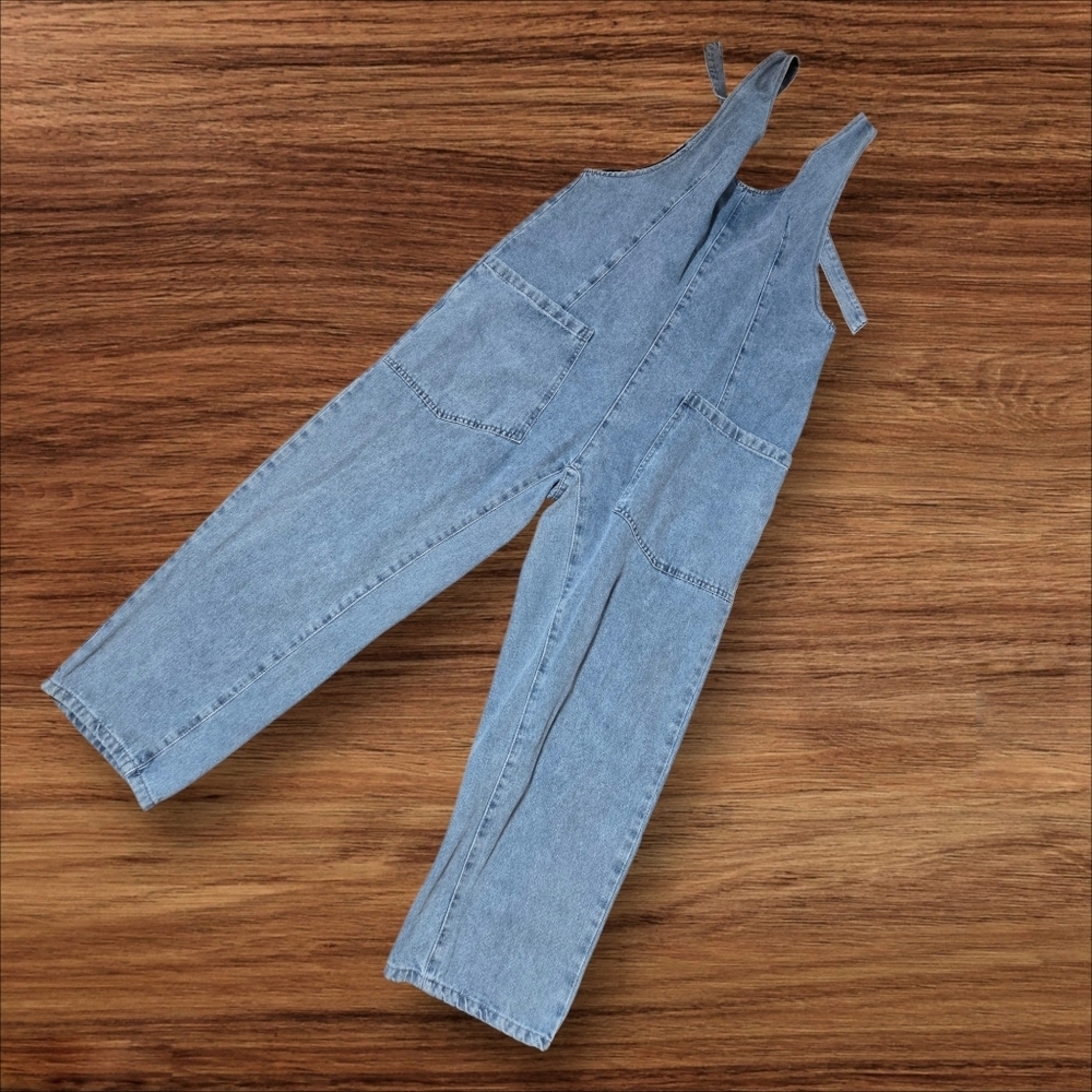 Blue Denim Onesie Overalls